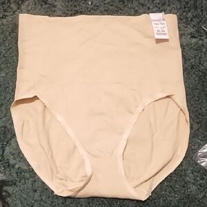 High-Waisted Cream Shapewear